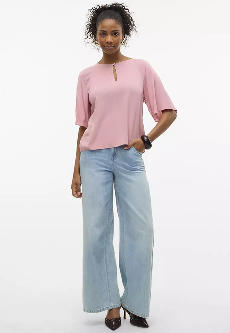 Flared Sleeves Top