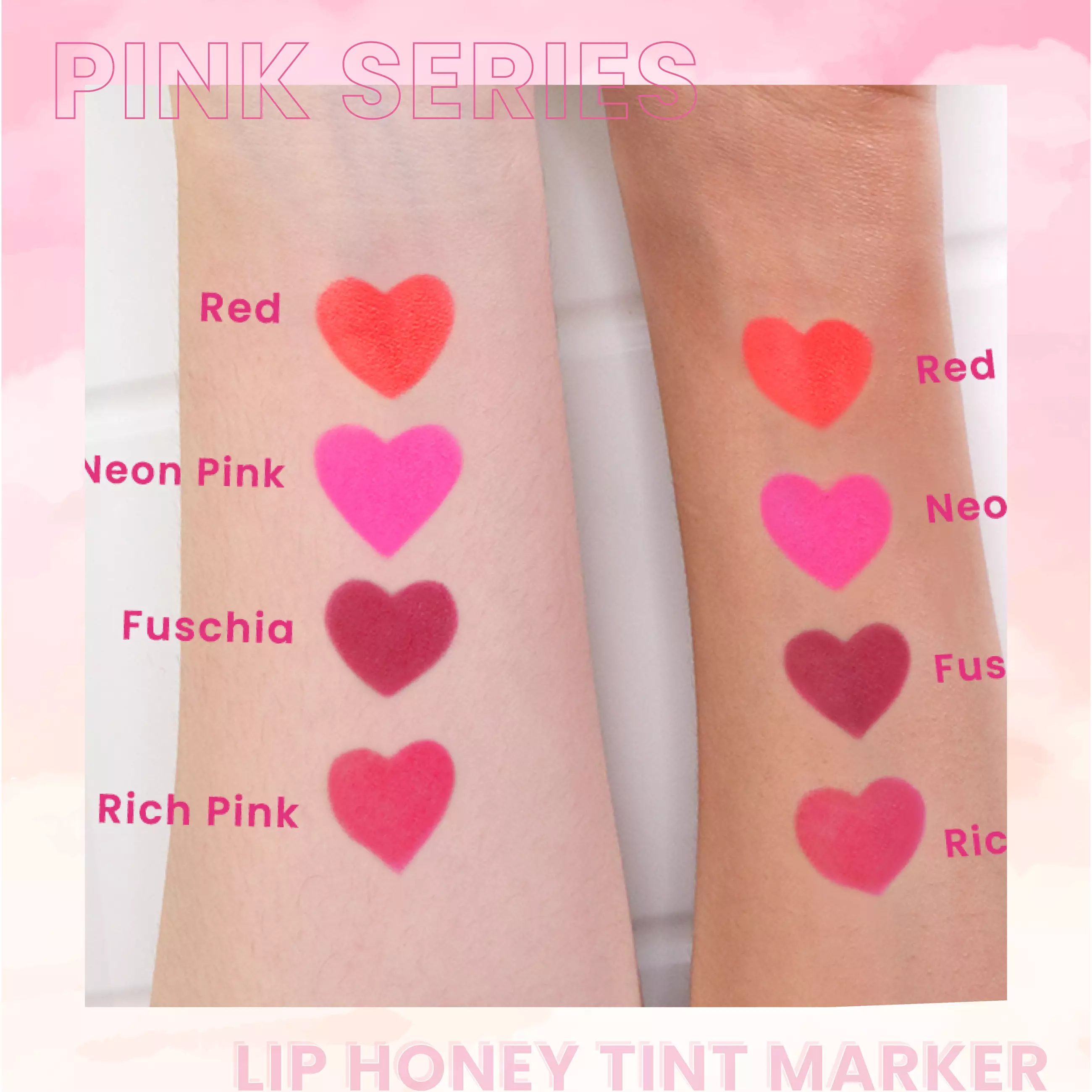 Moko Moko Lip Honey Tint Marker - Fuschia