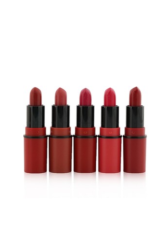 Mac MAC - Travel Exclusive Mini Lipsticks Set (5x Mini Lipstick + 1 Bag) - #Bright 5pcs+1Bag 3095ABE3ABEE8DGS_1