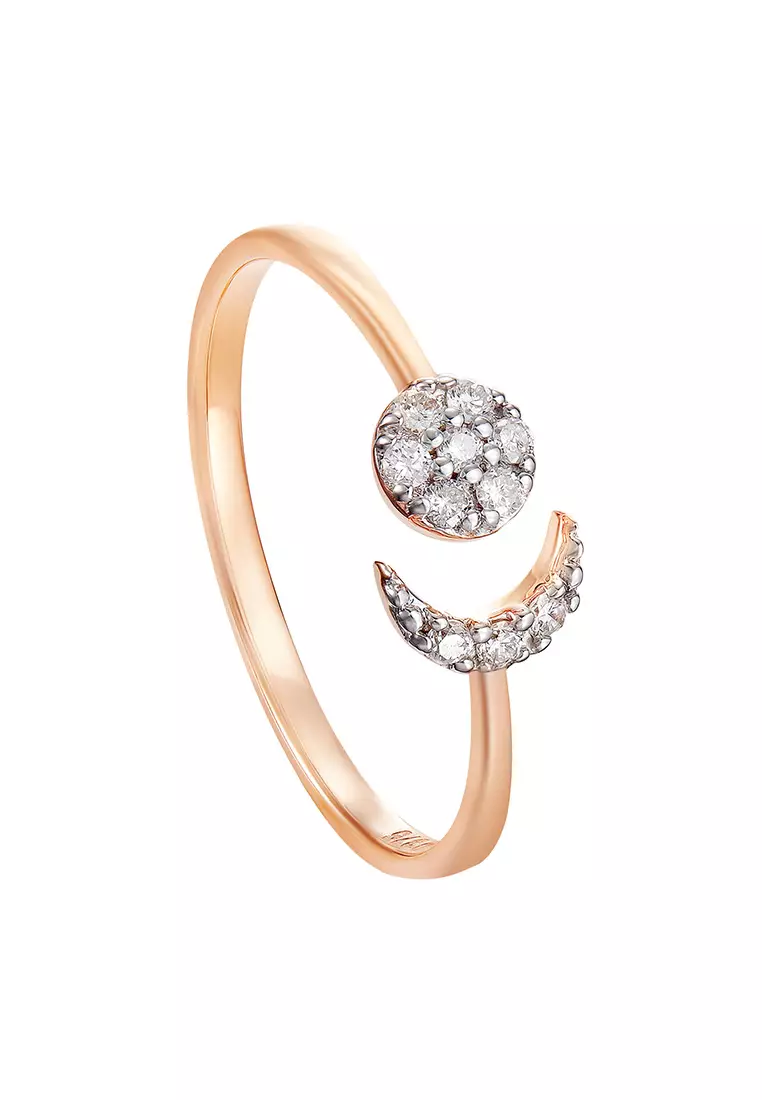 Cheap rose gold on sale ring