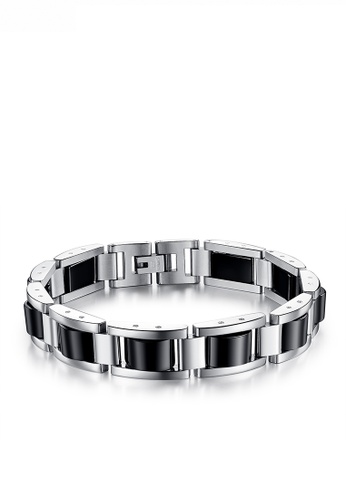 HAPPY FRIDAYS Magnet Buckle Titanium Steel bracelet GGXP-751 7F641AC4755D51GS_1