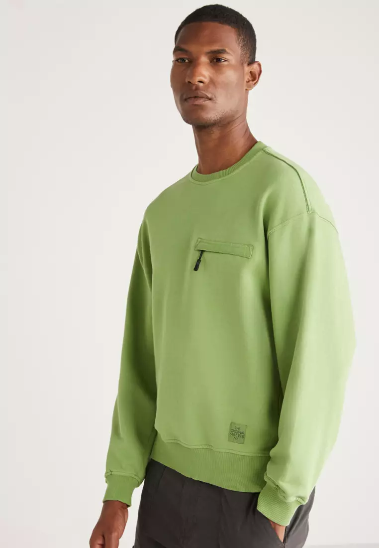 Casper Zipper Pocket Sweatshirt