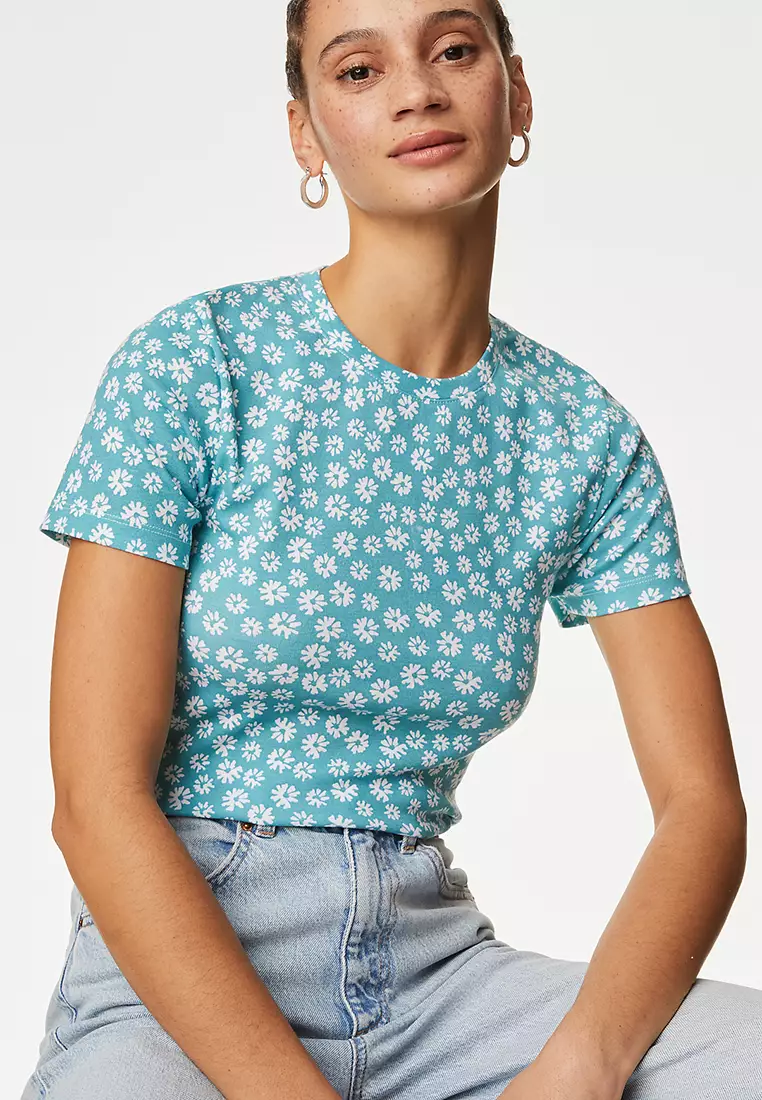 Pure Cotton Printed T-Shirt