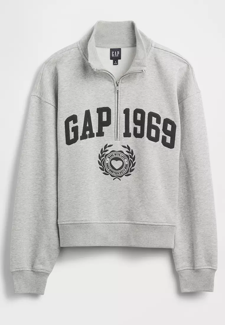 Logo Half Zip Sweatshirt