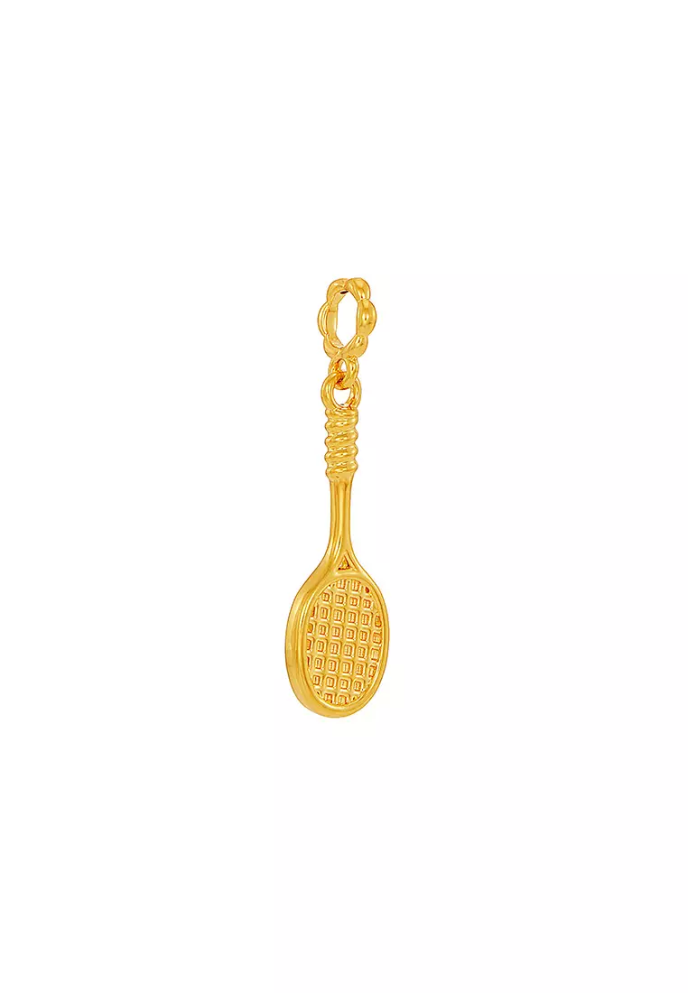 HABIB 916/22K Yellow Gold Charm (Racket) 6800010Y