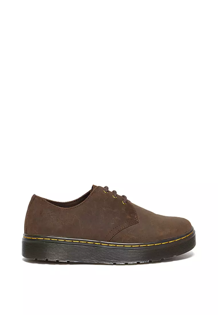 Discount on Dr. Martens  shoes - SKU: Zavala Low Cut Dark Brown Leather Oxford Shoes - Women