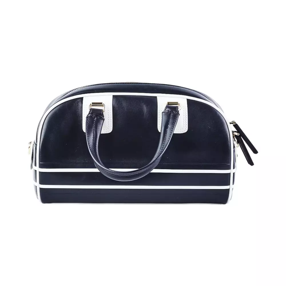 Jual Christian Dior Christian Dior Vibe Zip Bowling Bag Small Navy