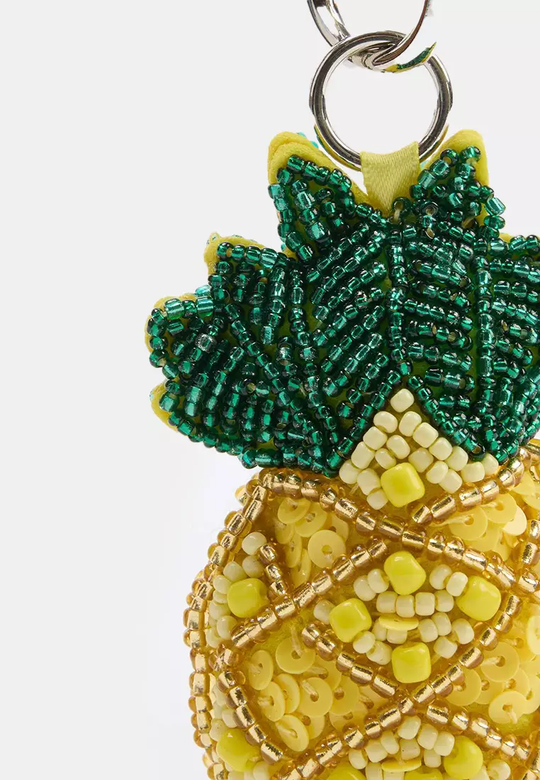 Pineapple Beads Keychain