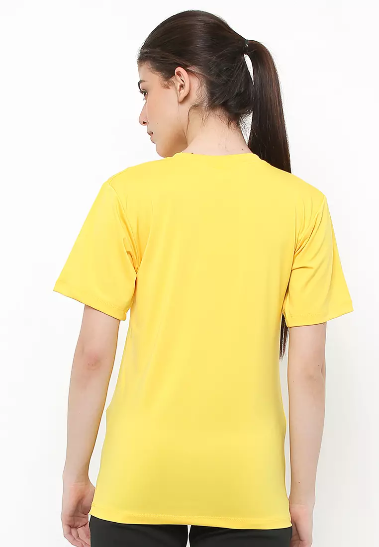 FLEXZONE Sports Tee Women Multisport Series Yellow