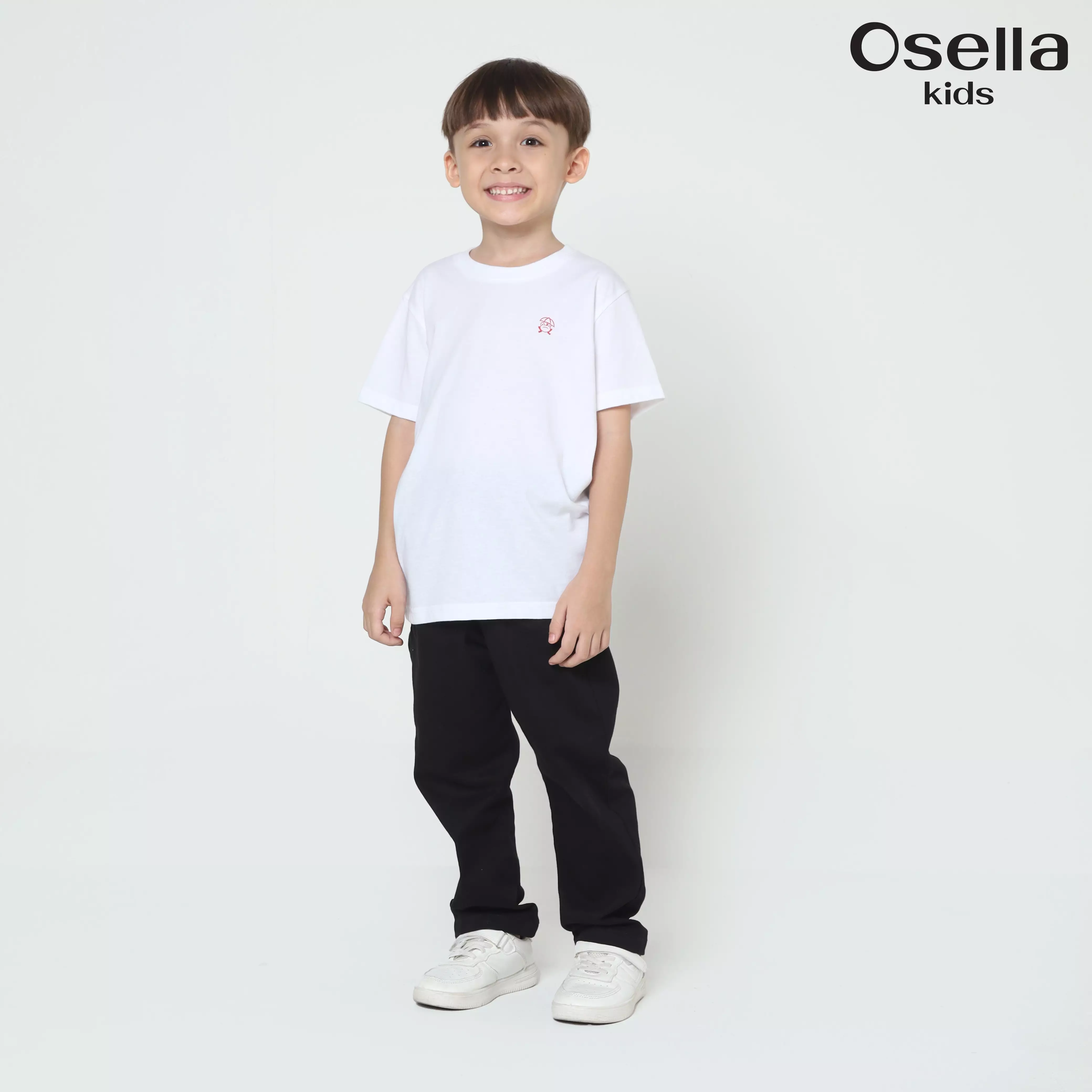 [NEW] Osella Kids Basic Regular T-Shirt 3272500201 | Kaos Lengan Pendek Anak Laki-Laki