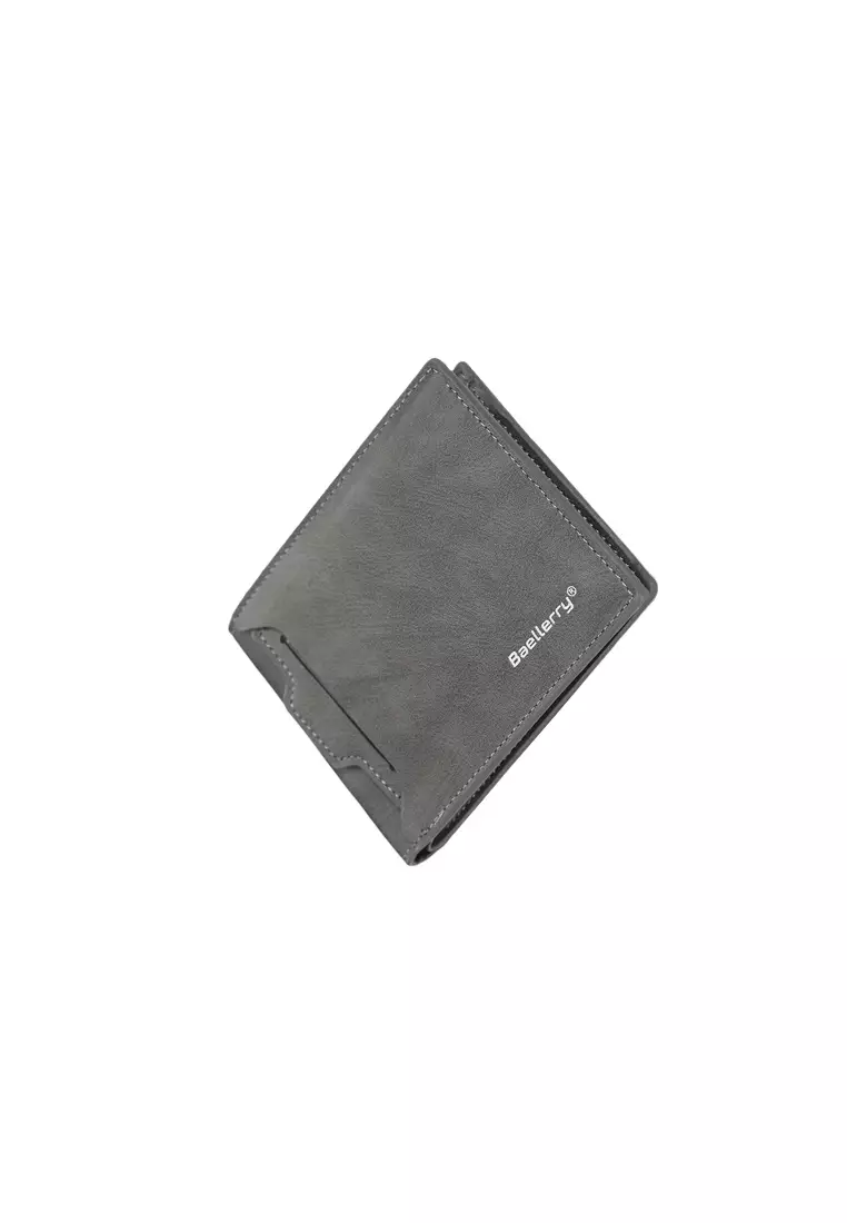 Dompet Lipat Pria Model Lipat Halus PU Leather Quality Premium Original