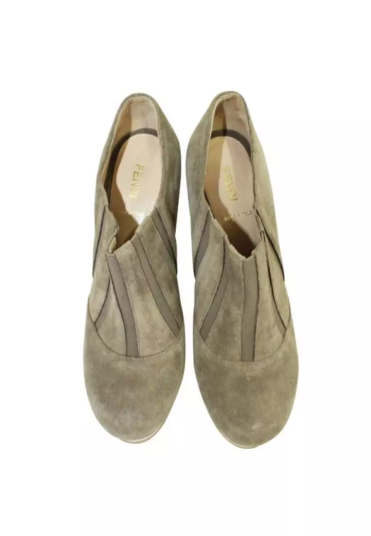 Fendi suede best sale
