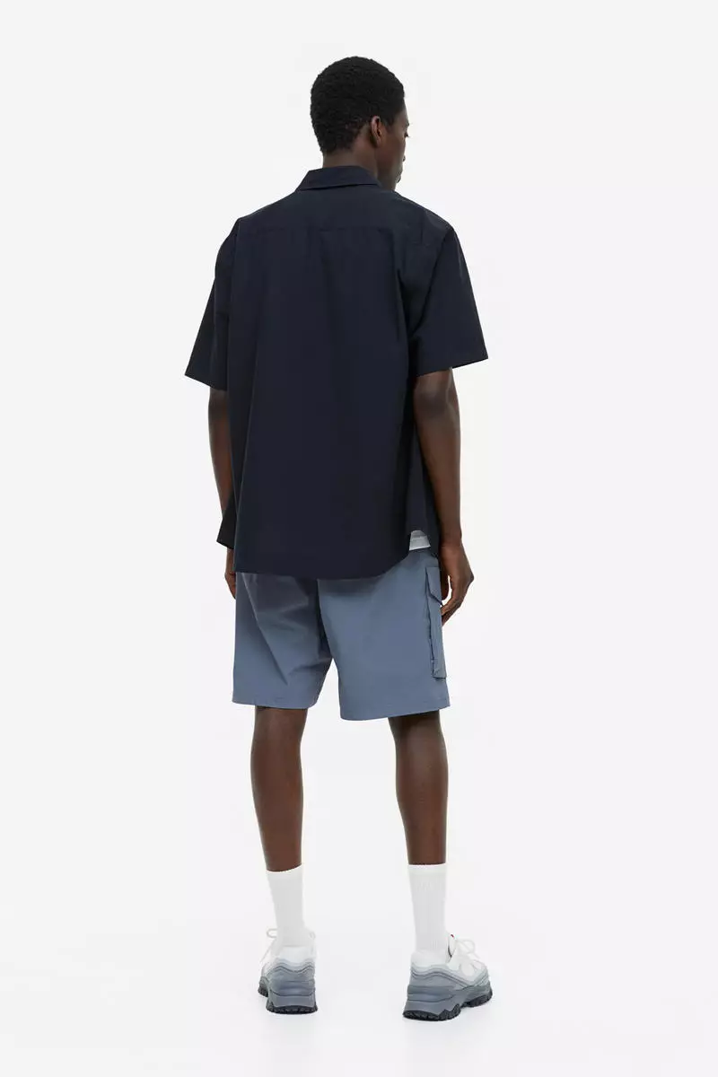 H&m mens 2024 fleece shorts