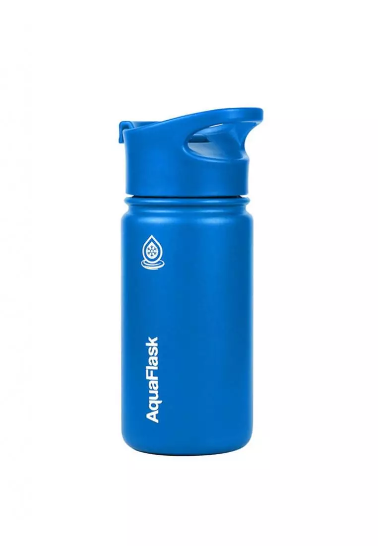 14oz (V2) Wide Mouth Water Bottle Malibu Blue