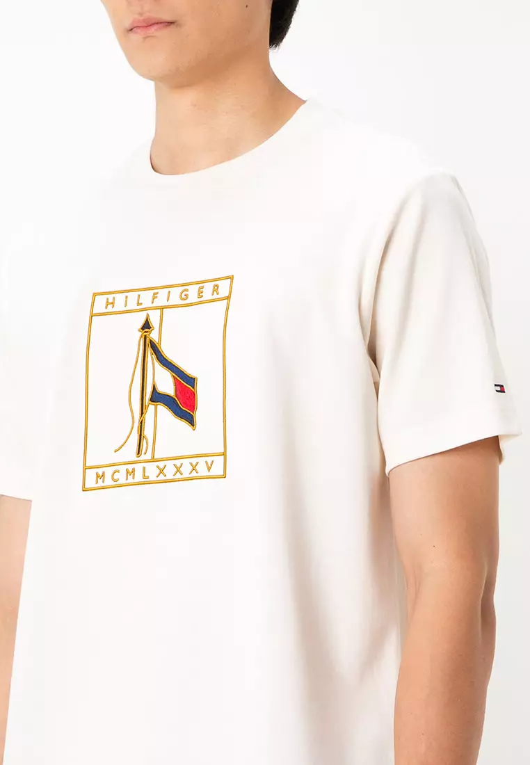Interlock Pique Icon T-Shirt - Tommy Mainline