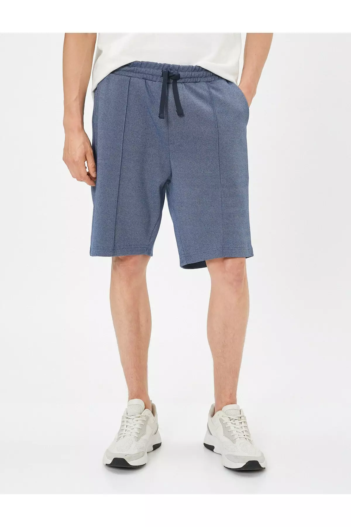 Mens dark on sale blue shorts