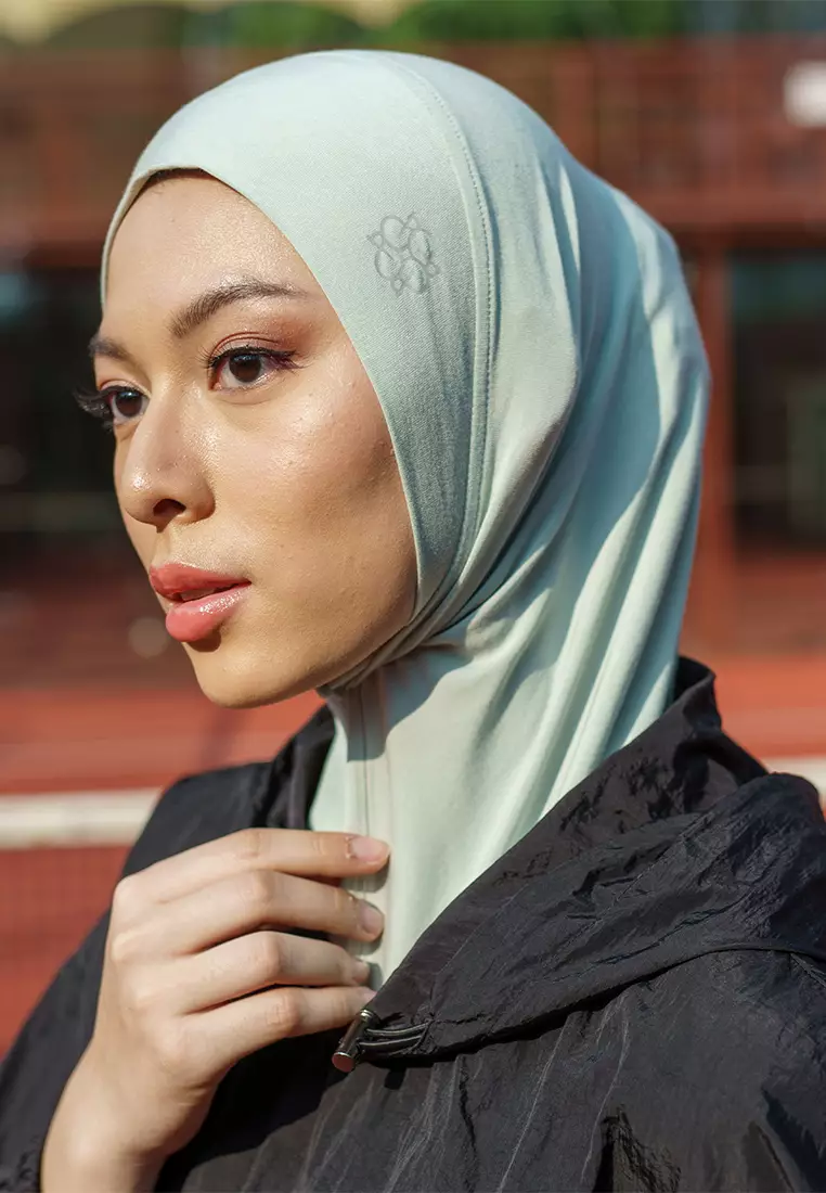 Jenna and Kaia - Leeza Sport Hijab Fresh Air - Kerudung Olahraga Instan