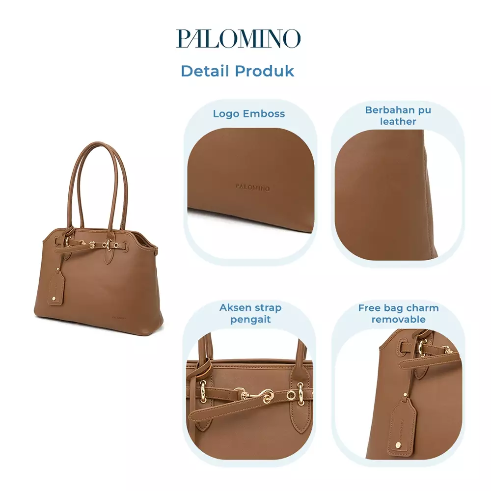 Palomino Tamara Totebag Wanita Warna Khaki