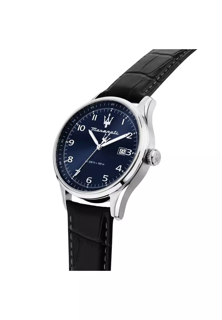 【2 Years Warranty】 Maserati Sorpasso 42mm Men's Quartz Watch Luminous Dial Hands R8851124003