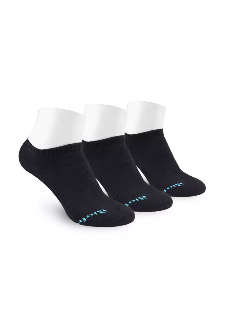 Biofresh Men's Cotton Thick Sports Low Cut Socks 3 pairs in a pack RMSKG21