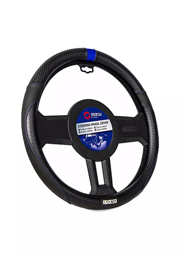 Buy BLADE Sparco Corsa Steering Wheel Cover SPS123 (Black With Blue) 2024  Online
