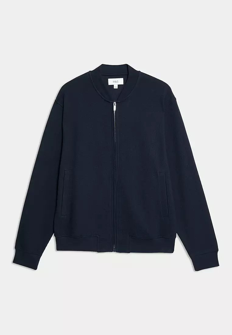 Pure Cotton Bomber Jacket