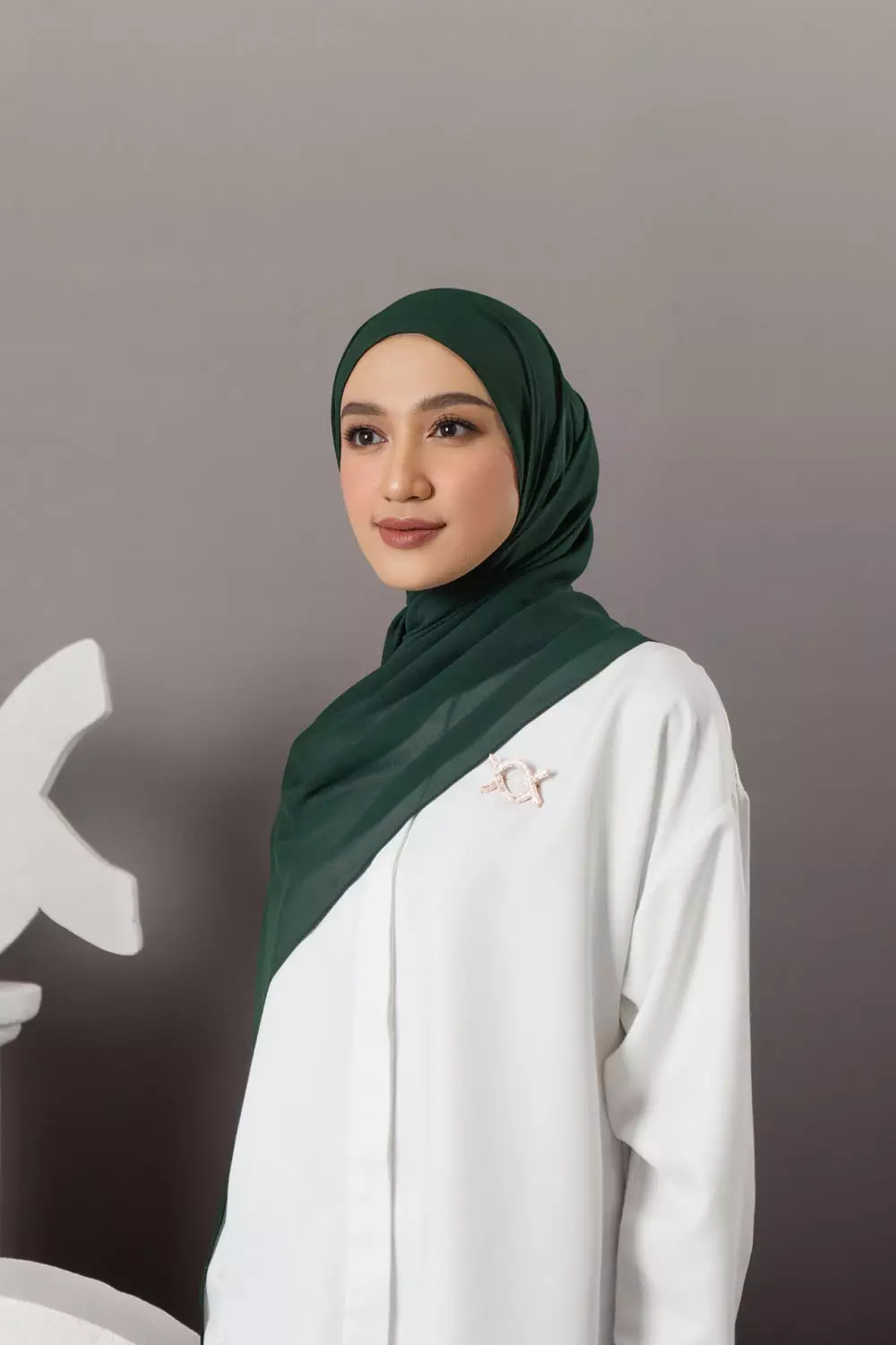 Klamby - Bria Pashmina Dark Emerald