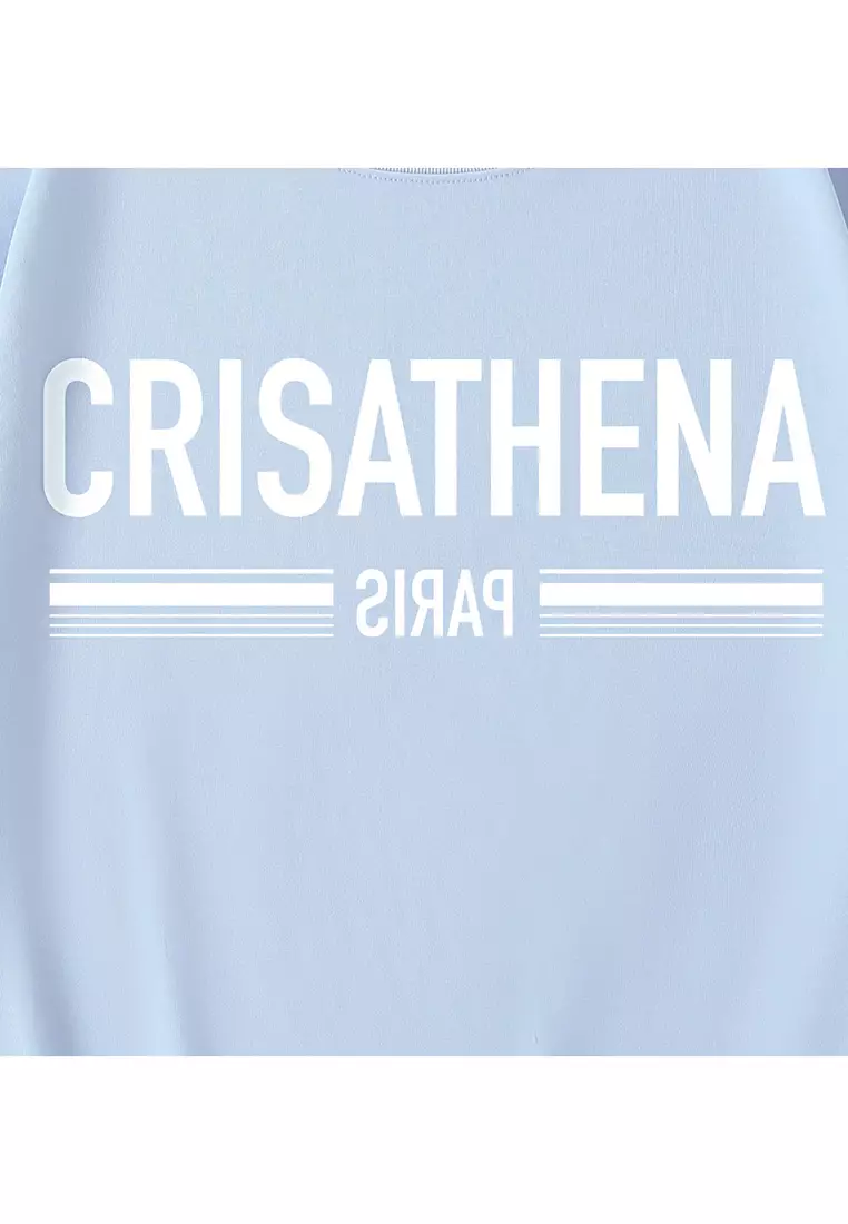 Paris Graphic T-Shirt in Sky Blue