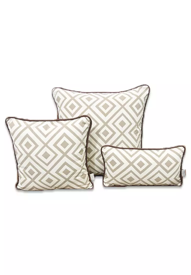 3 piece shop throw pillow set