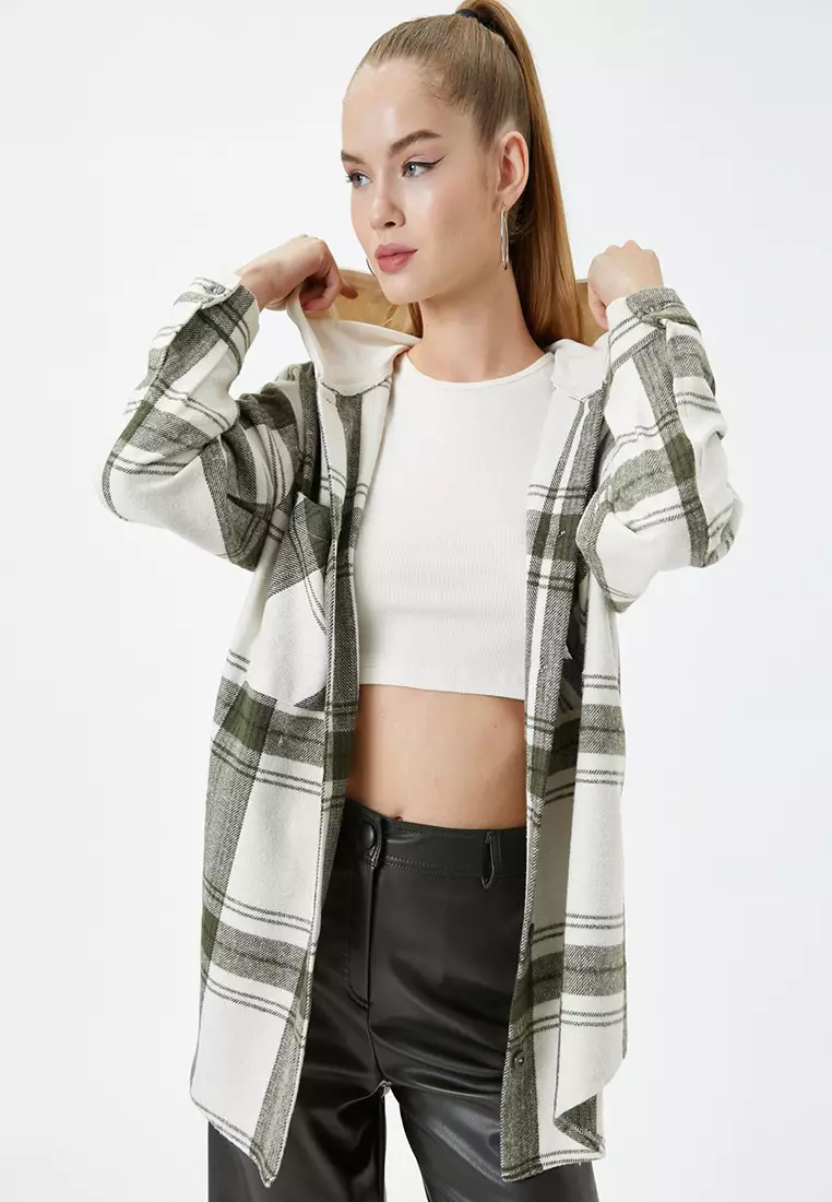 Plaid Shirt Hoodie