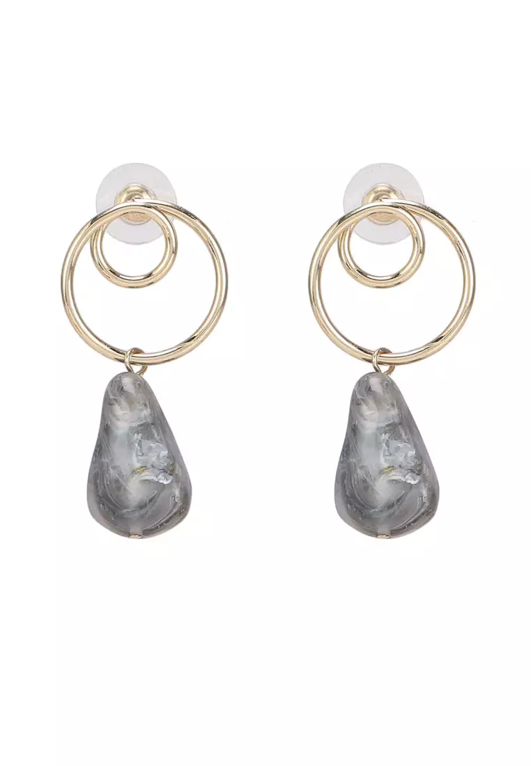 Buy Red s Revenge Refined Resin Dangle Earrings 2024 Online