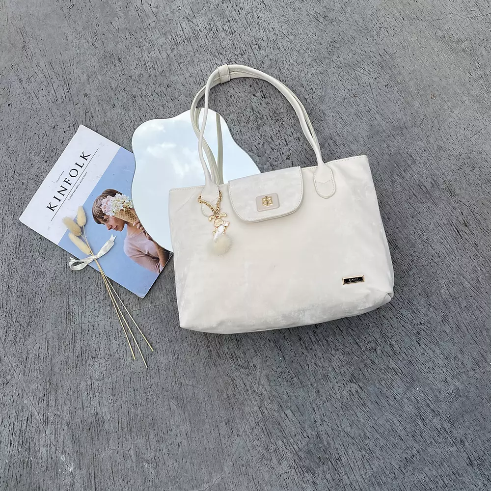 En-ji Damso Totebag - Ivory