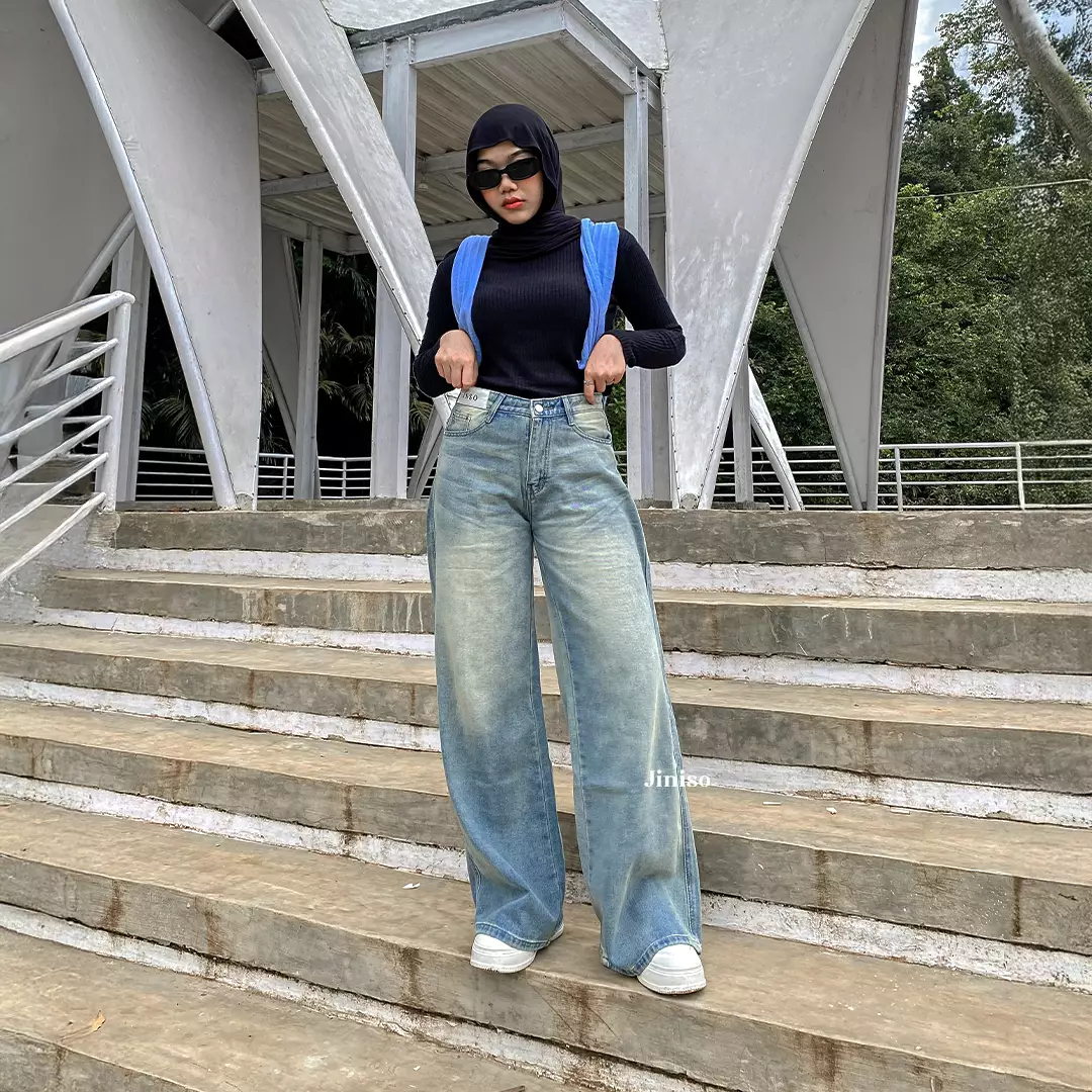 Highwaist Oversize Baggy Loose Jeans 775 WEEKEND