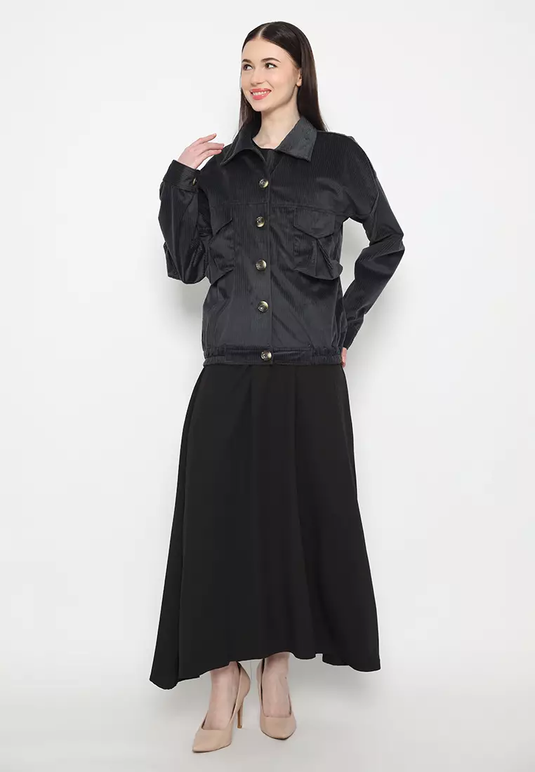 Aruna jacket Dark Grey