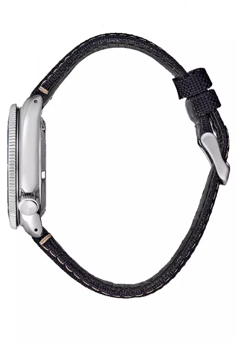 Jam Tangan Pria Seiko Prospex Land Tortoise Original Garansi Resmi SRPG15 SRPG15K1 Strap Blue Dial Navy Blue Grey Polyester Automatic 200M