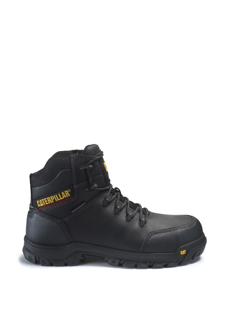 Caterpillar Men's Resorption Waterproof Composite Toe Work Boot - Black (P90976)