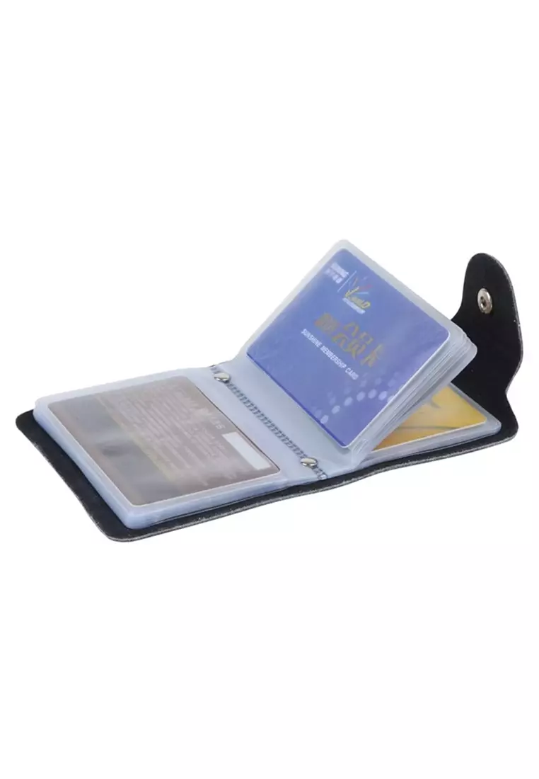 Zackly Dompet Kartu Fashion 24 Slot Material Kulit Leather ORIGINAL