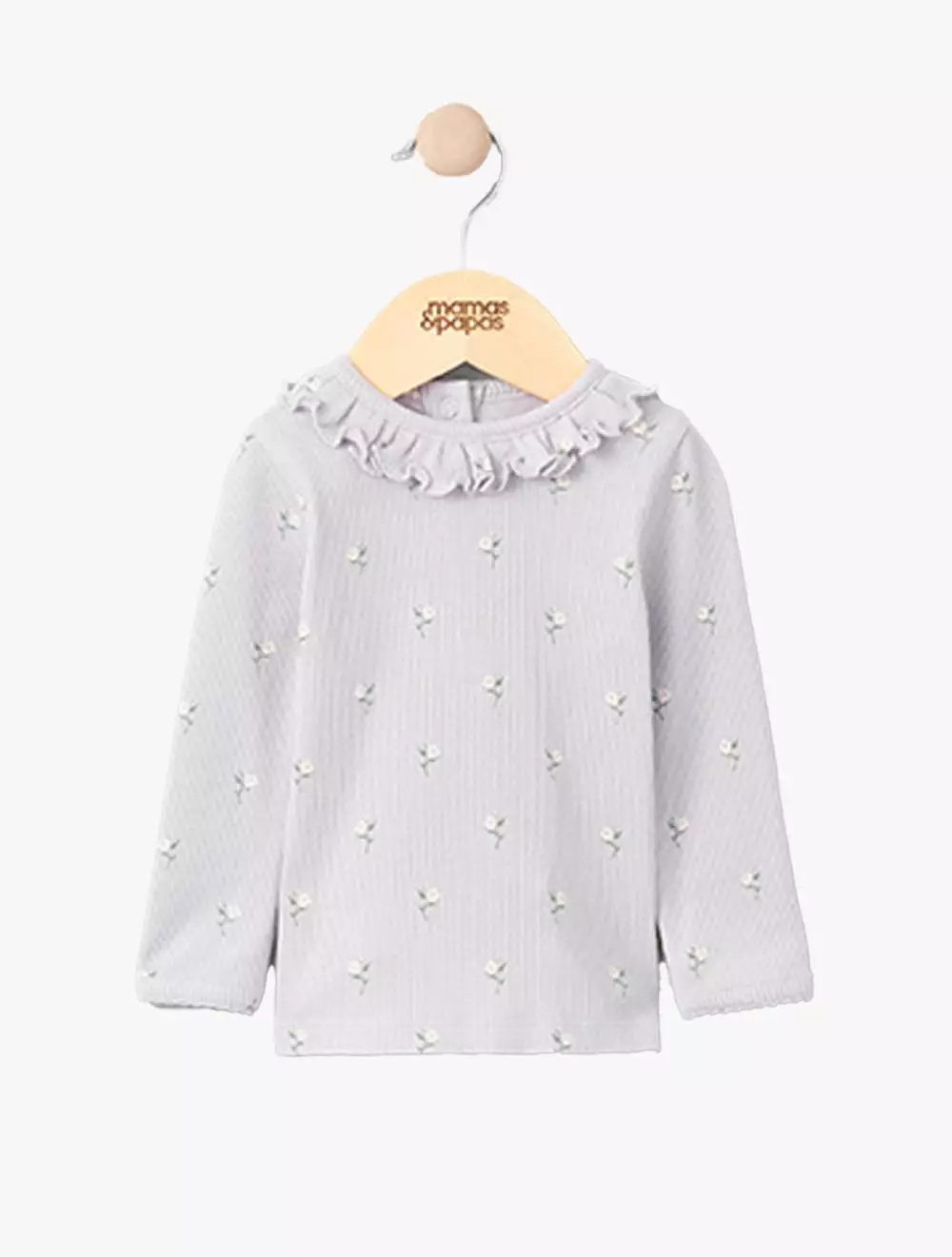 Mamas & Papas Floral Long Sleeve T-Shirt - MPSS81MB9Z