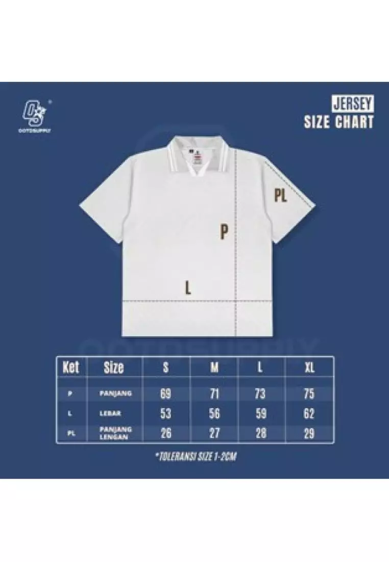 OOTDSUPPLY Sportswear Jersey Metro Black | Kaos Jersey Sporty | OSJSYMTO