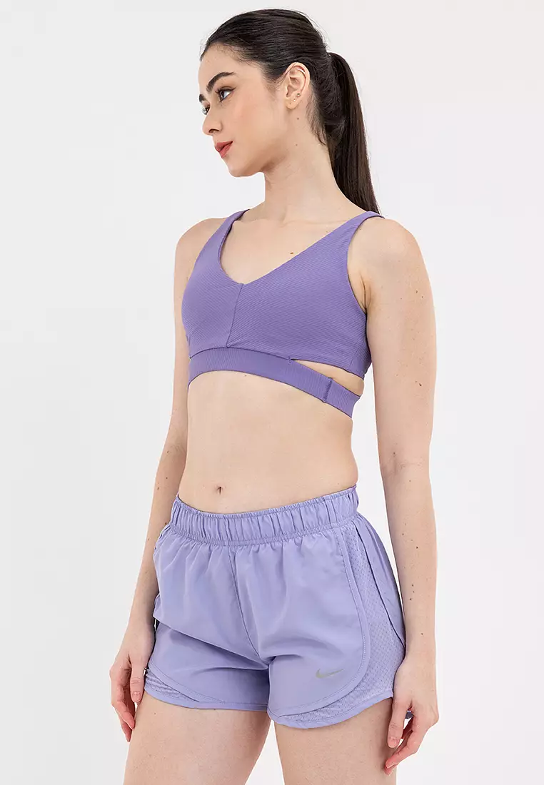 Zenvy Rib Light-Support Padded Sports Bra