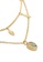 Elli Jewelry gold Necklace Layer Feather Boho Summer Labradorite Gold Plated FECF1ACE962509GS_4
