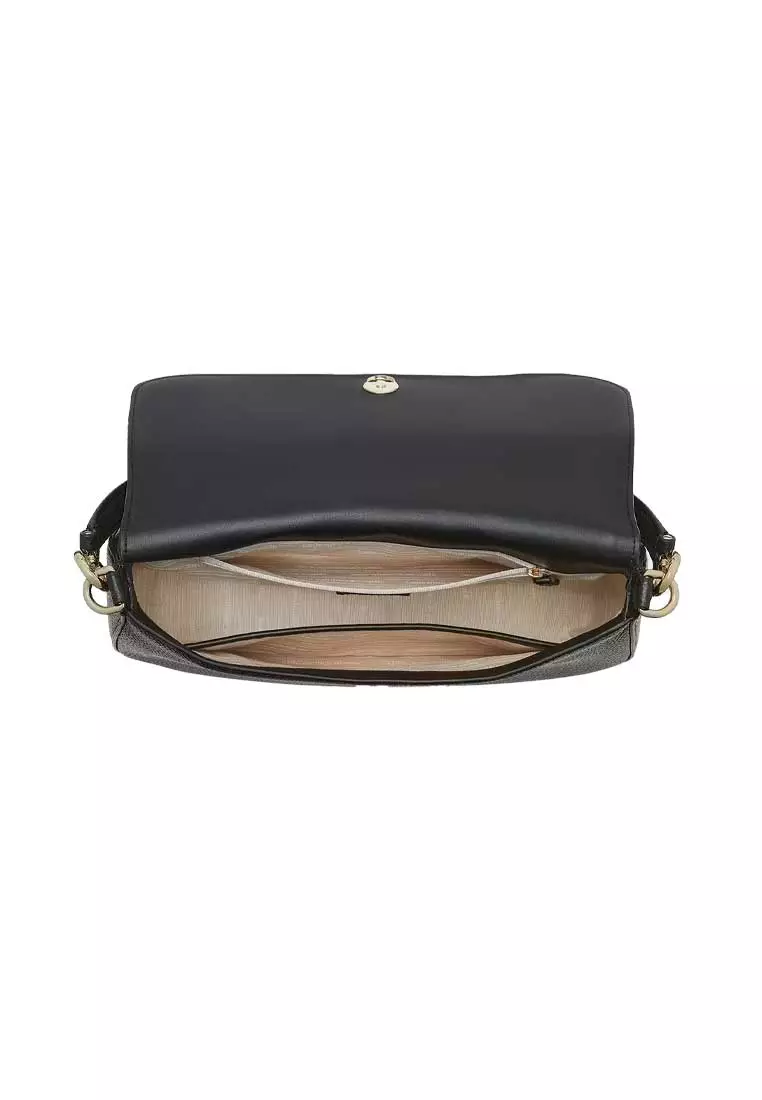 Hudson Convertible Shoulder Bag Black KF860