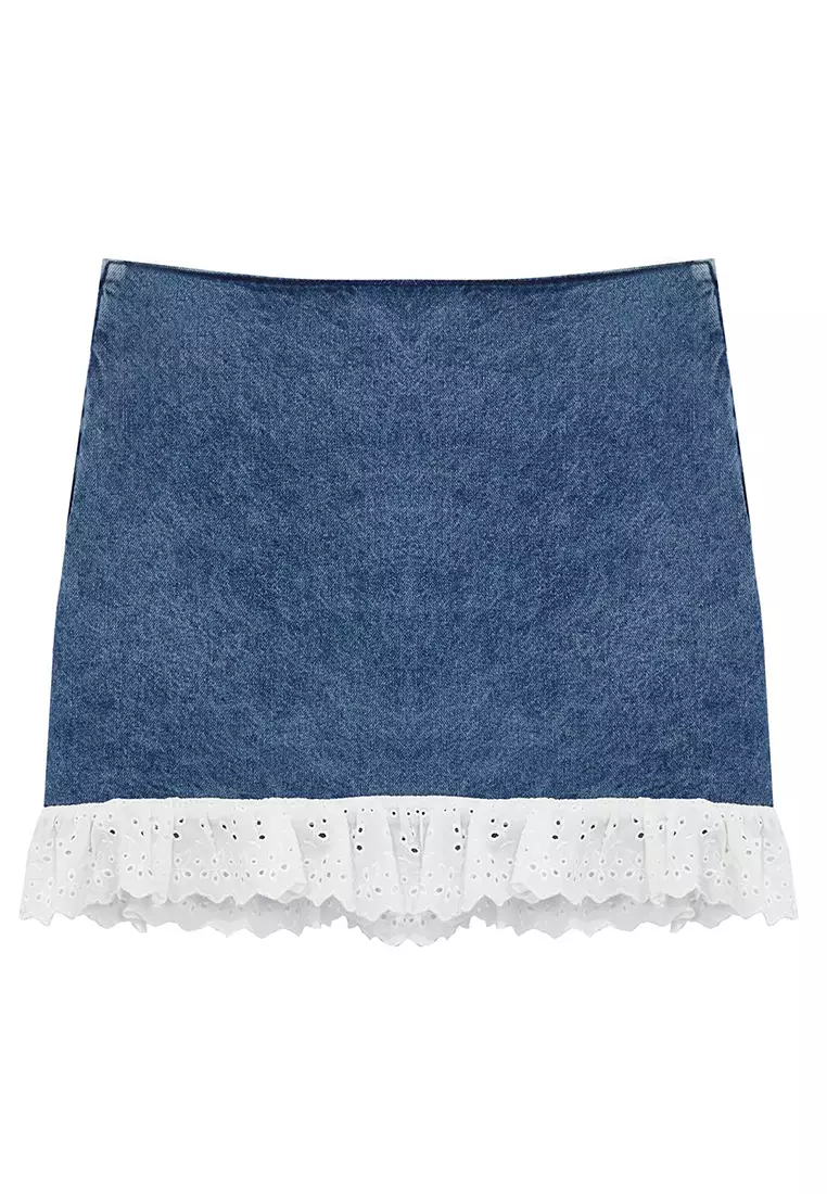 Basic Denim Skirt