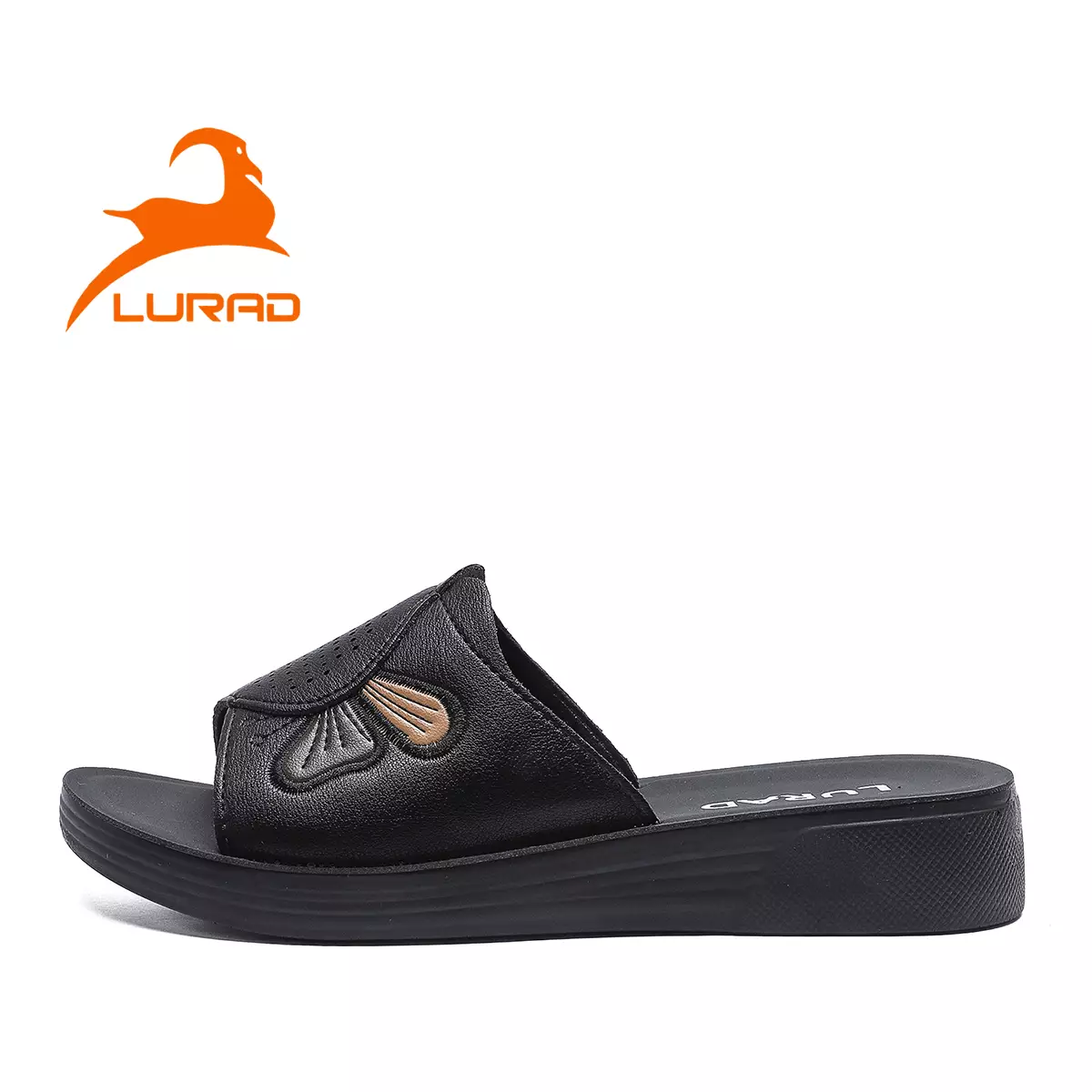 Sendal Cewek Flat Sandal Wanita Daily Kulit Asli YJ5201