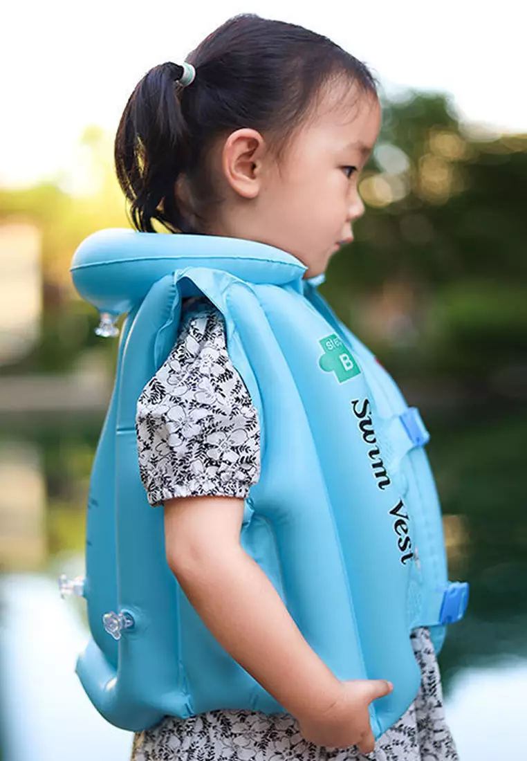 Wakakids Pelampung Renang Rompi Anak Swim Vest Venrc Kuning