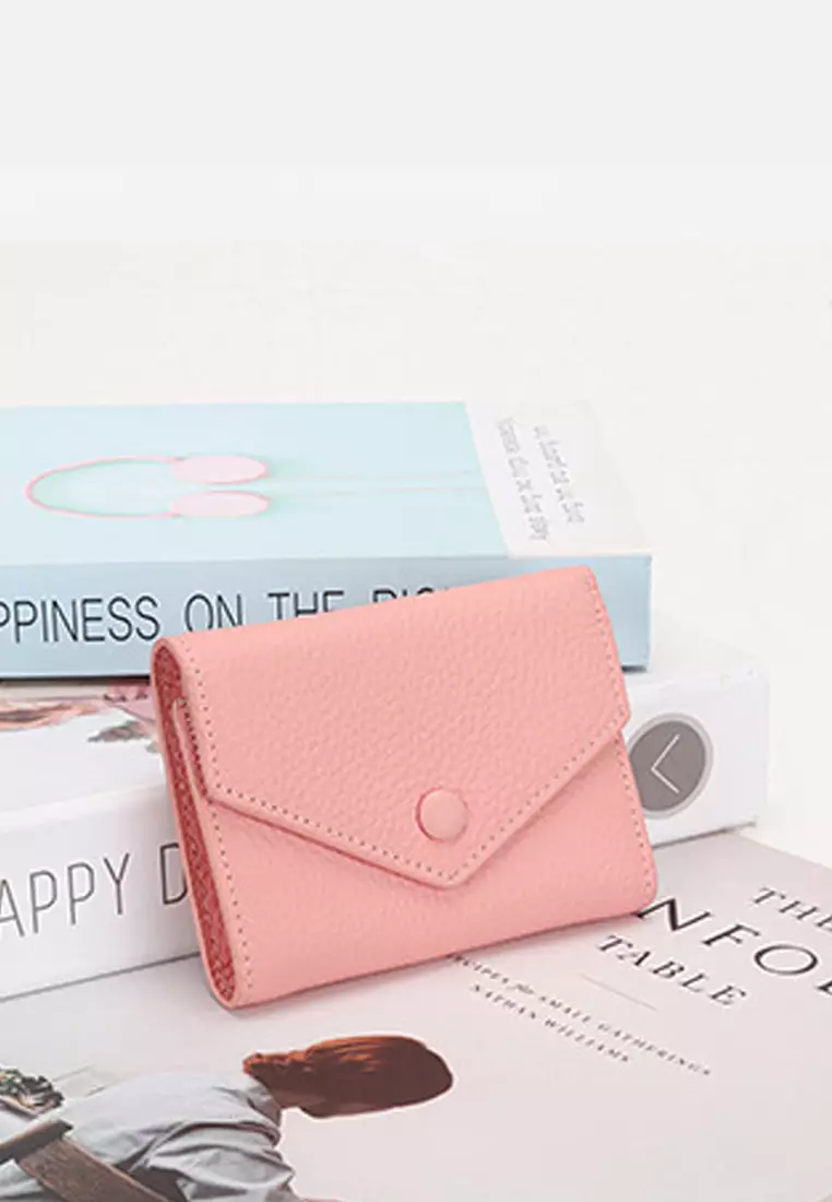 Full Grain Leather Tri-Fold Wallet JW YT-6923