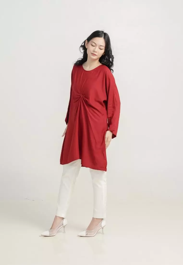 Aluna Tunik Dress Teracota
