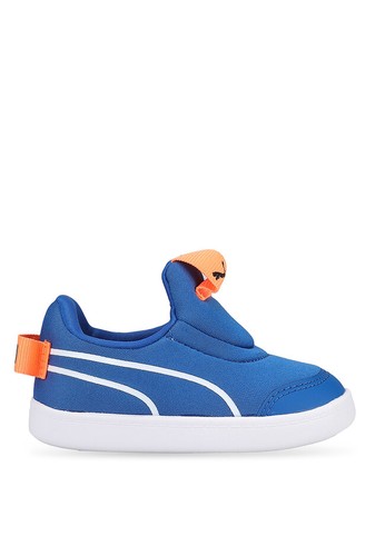 PUMA blue Courtflex V2 Slip On Shoes B3858KS3CFF835GS_1