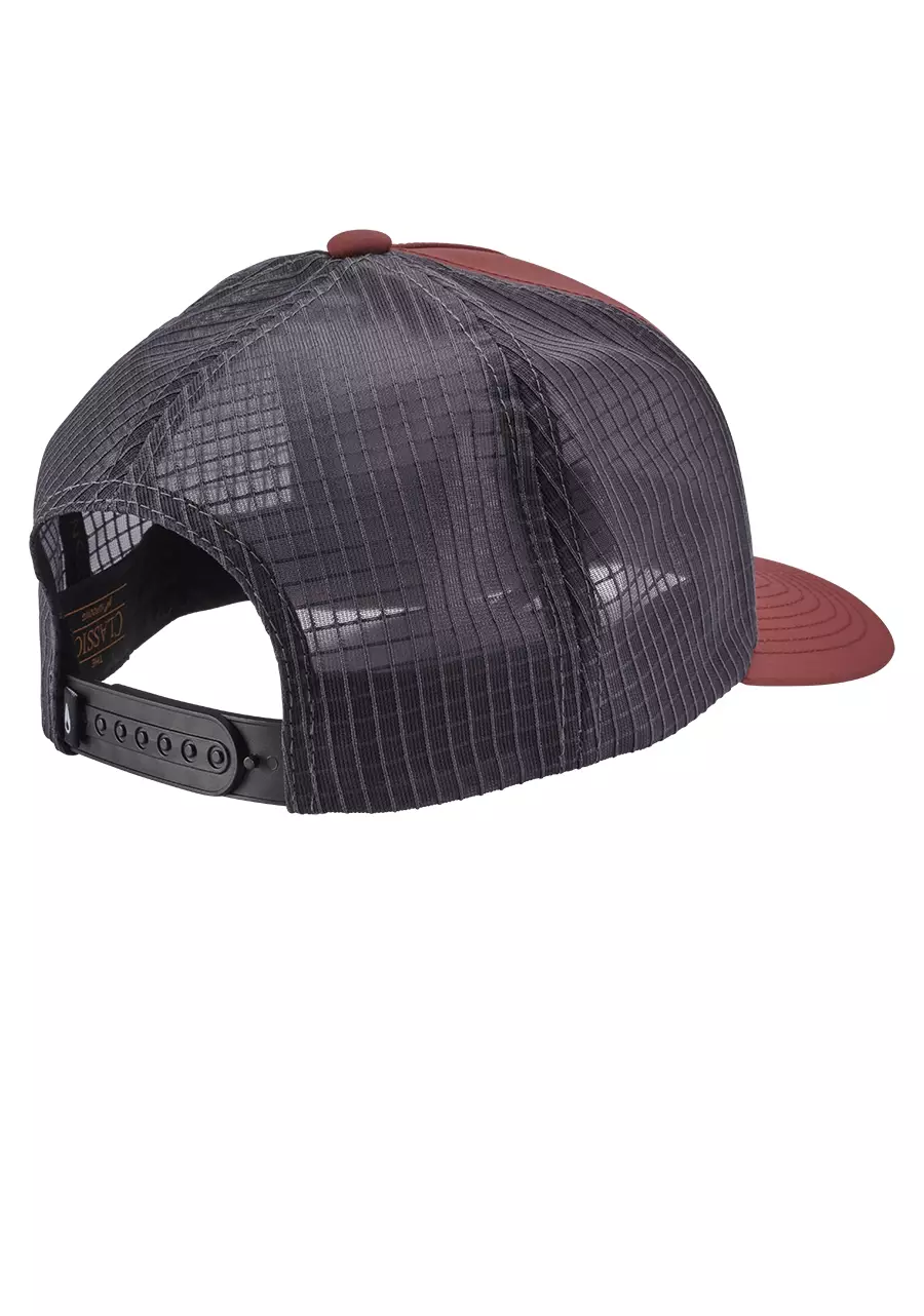 NIXON-SEARCHIN TRUCKER BURGUNDY/ GRAY-C31625077