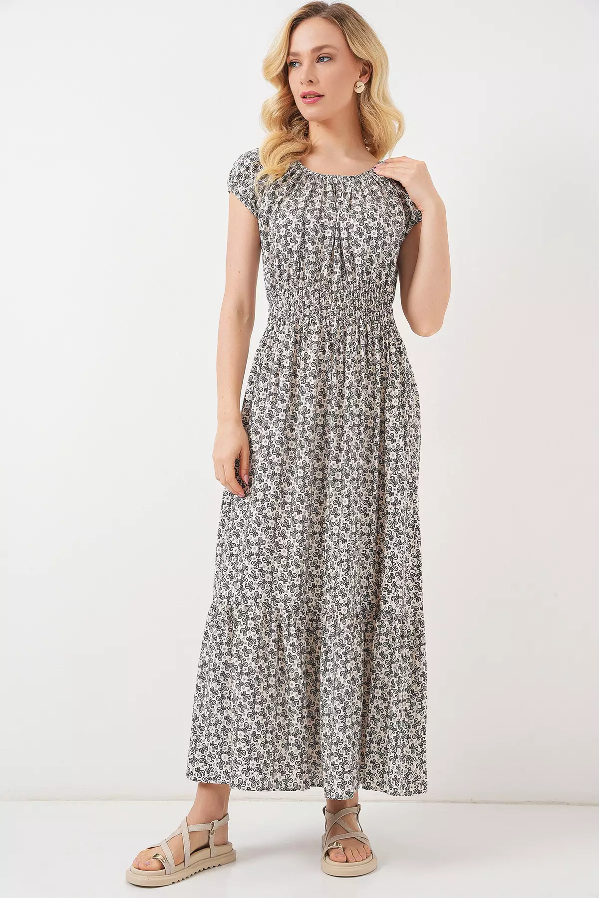 Viscose Maxi Dress